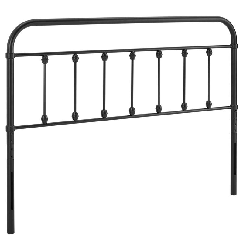 Modway MOD-6155-BLK Sage King Metal Headboard, Black image number 2