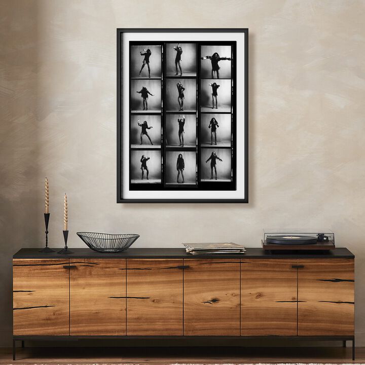 Tina Turner Contact Sheet by Getty Images