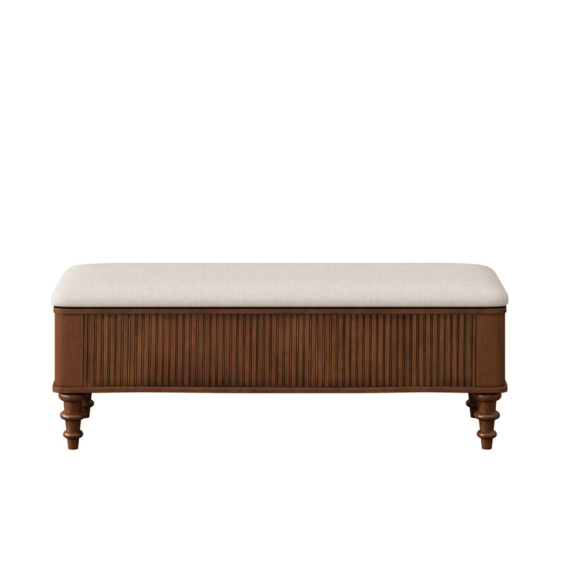 Frigob Storage Ottoman Bench image number 0