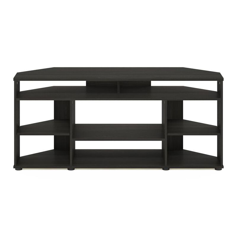 Jensen Corner TV Stand TV up to 55 Inches, Espresso