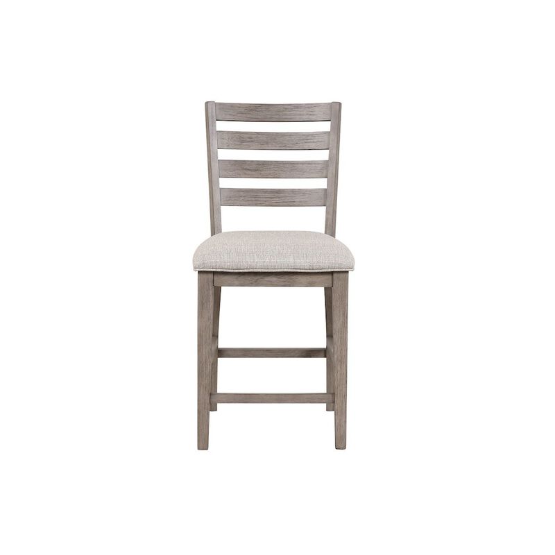Will Counter Stools in Gray / Brown Finish