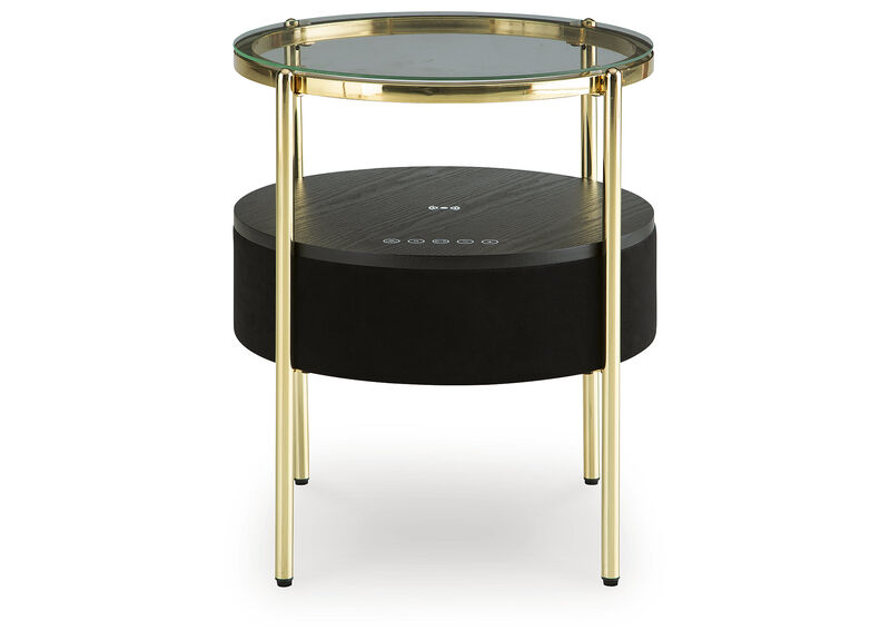 Nedman Accent Table with Speaker image number 2