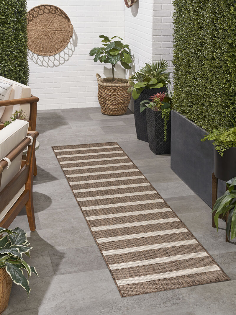 Positano POS03 Natural/Ivory 2'2" x 10' Rug image number 7