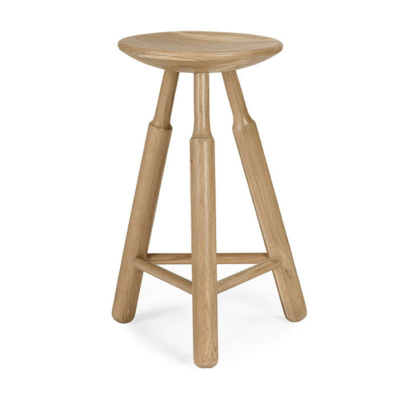 Dowel Counter Stool - Natural