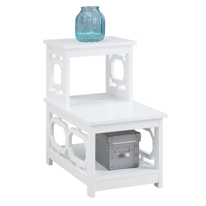 Convenience Concepts Omega 2 Step Chairside End Table*
