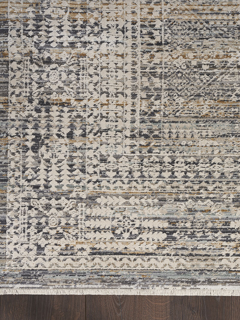 Lynx LNX05 Ivory/Slate 2'6" x 4'6" Rug