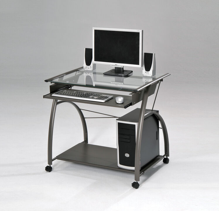 Acme Furniture Vincent - Computer Desk Pewter