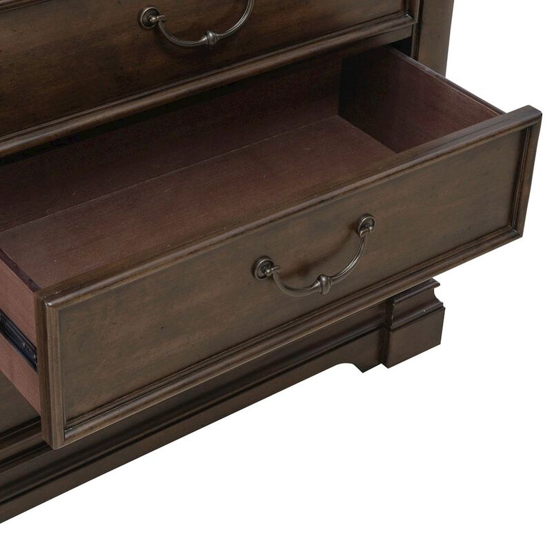 Liberty Furniture Arden Road 8 Drawer Bedroom Dresser  - Satin Cherry image number 9