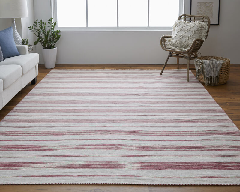 Duprine 0560F Red/Ivory 5' x 8' Rug