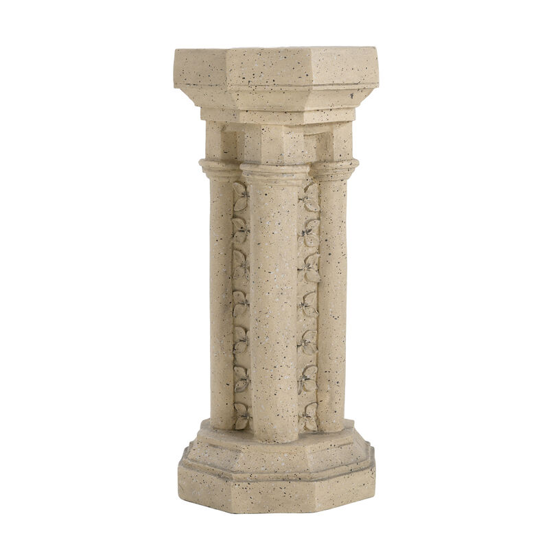 Christopher Knight Home Dorelle Mid-Century Modern Lightweight Concrete Plant Stand image number 0