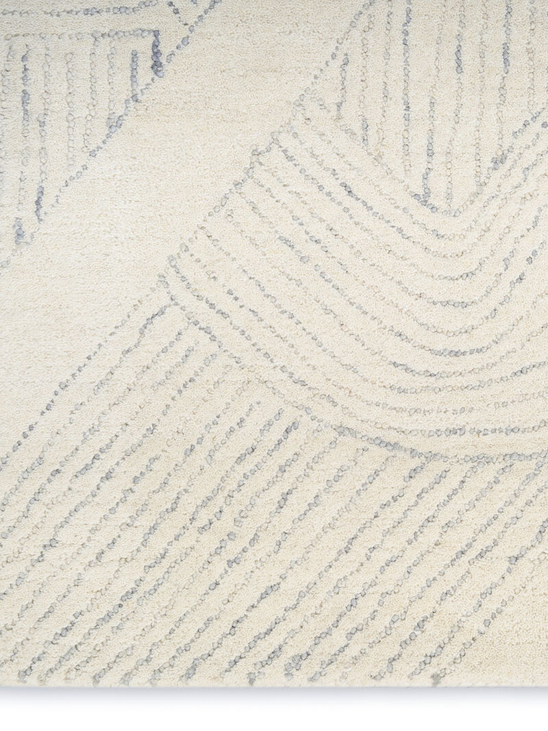 Pure Patterns PRN01 Ivory/Gray 8'6" x 11'6" Rug