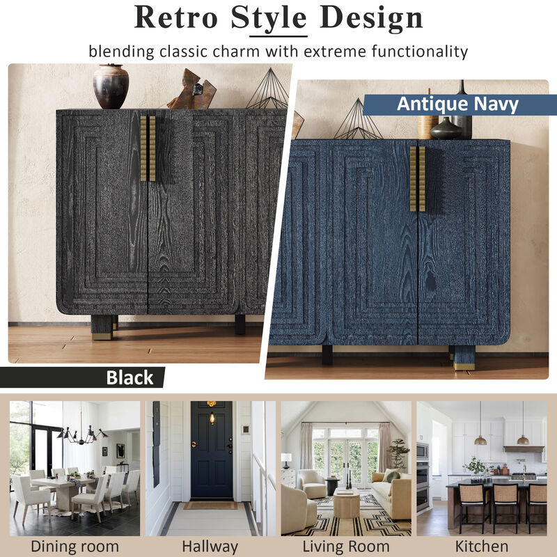 Merax Retro Buffet Cabinet with Storage