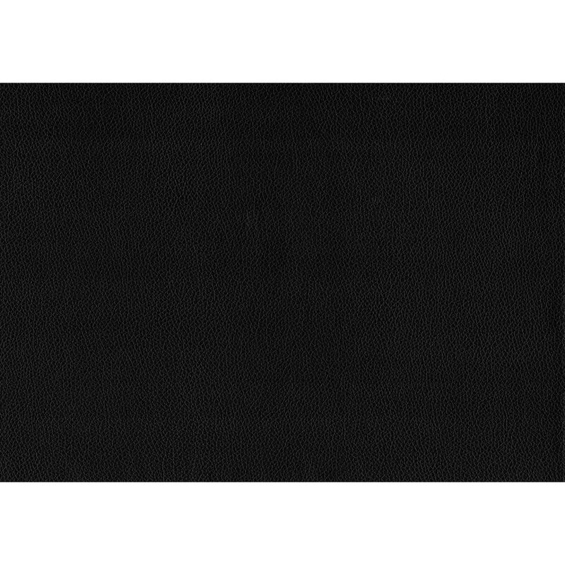 Streamdale Modern Black Faux Leather Chest of Drawers image number 6