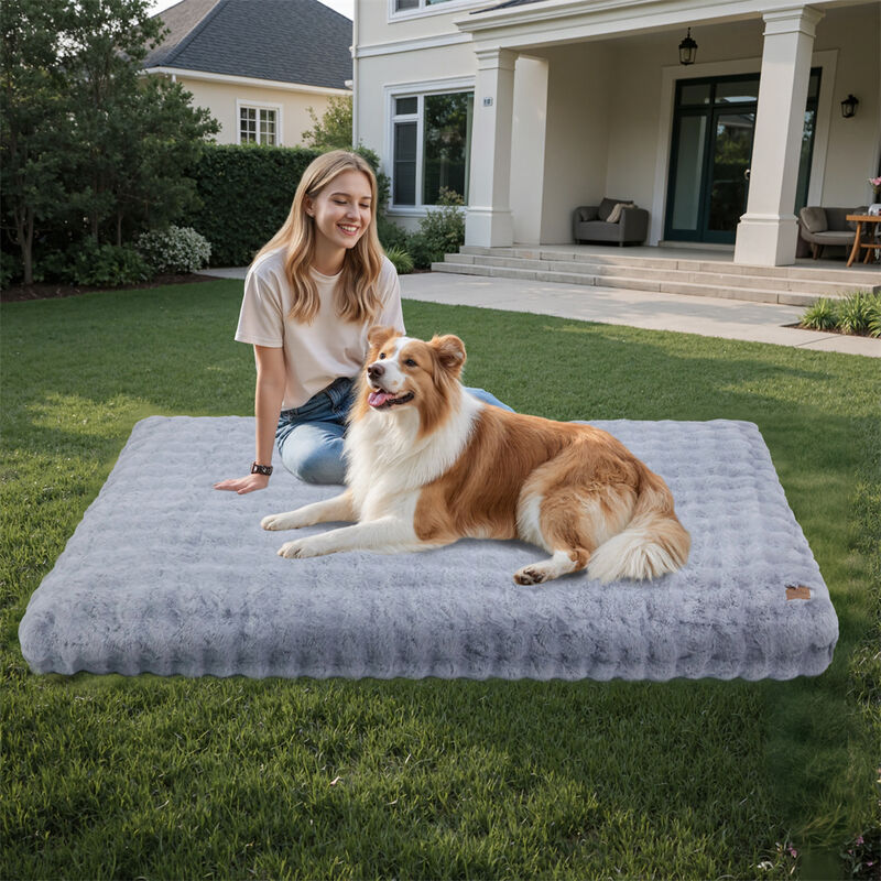 Jumbo Anti-Anxiety Calming Dog Bed Removable Cover Pet Beds Mattress Non Skid image number 2