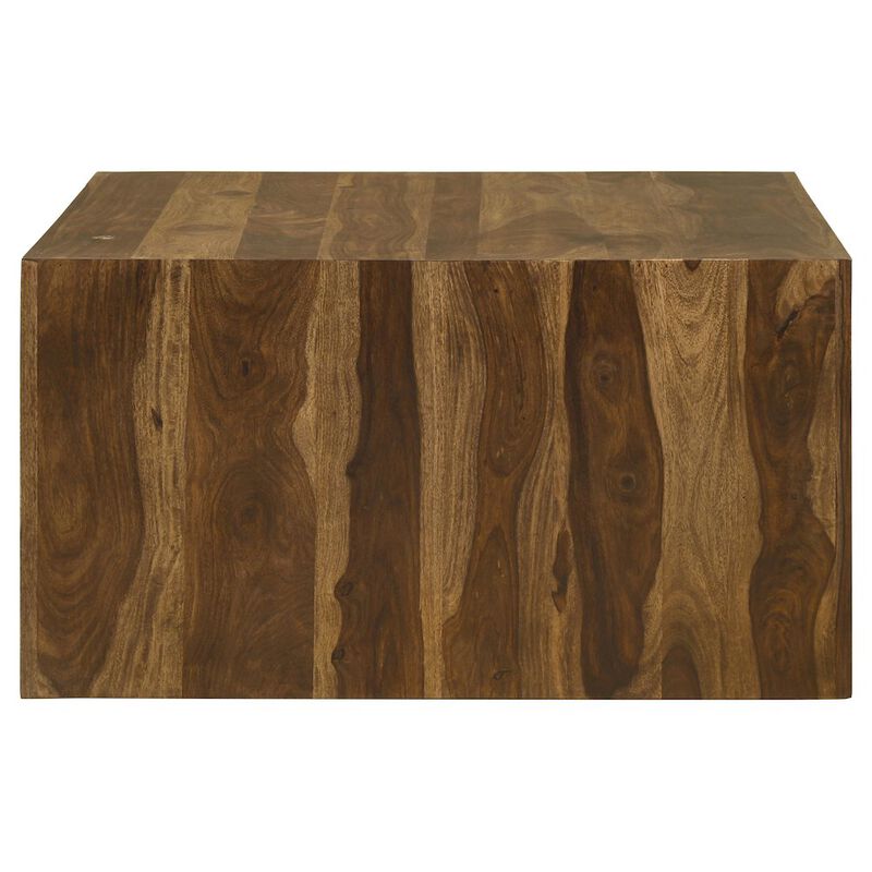 Coaster Co. of America Odilia Square Solid Wood Coffee Table Auburn