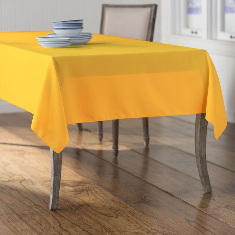 Rectangular Tablecloth 60 by 108 Inch Polyester Poplin image number 1