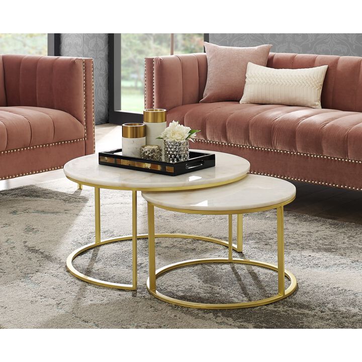 Inspired Home Stella Coffee Table