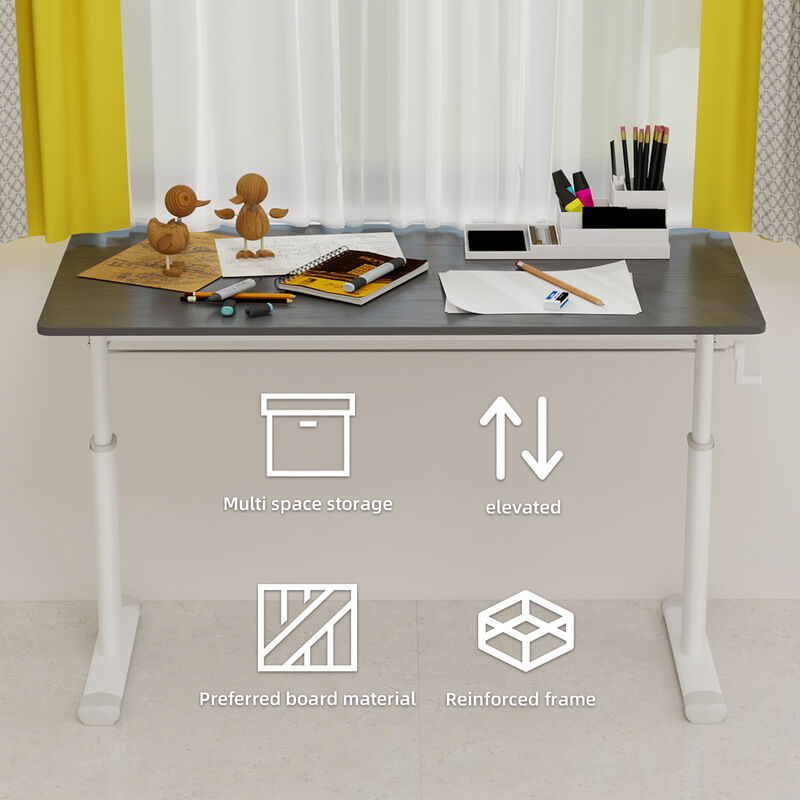 Tebalt Adjustable study desk image number 2