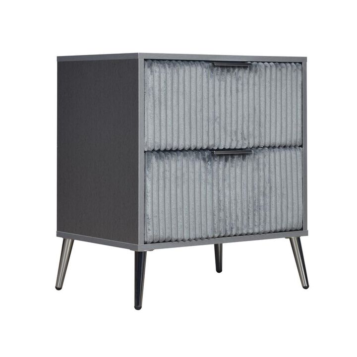 New Classic Furniture Kailani Nightstand- Gray