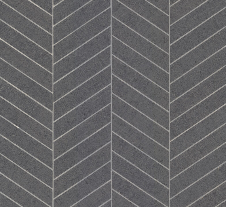 Atelier Herringbone Dark Grey Wallpaper