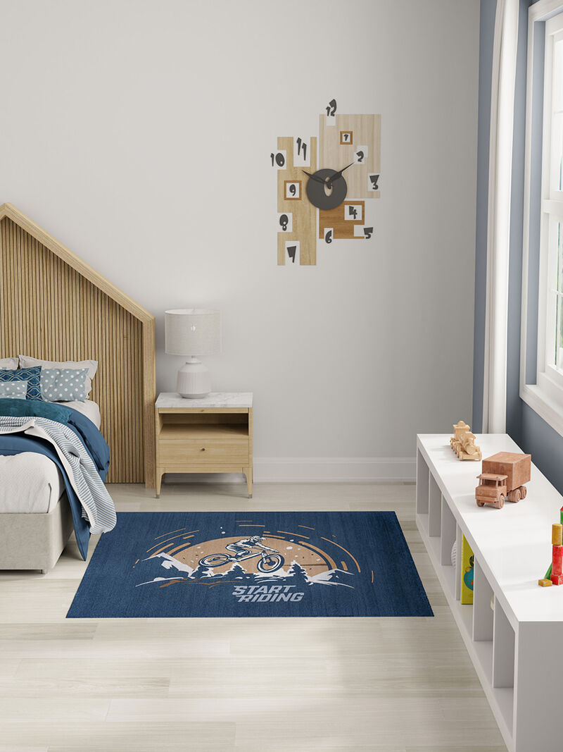 Imagination IMA23 Blue 4' x 6' Rug