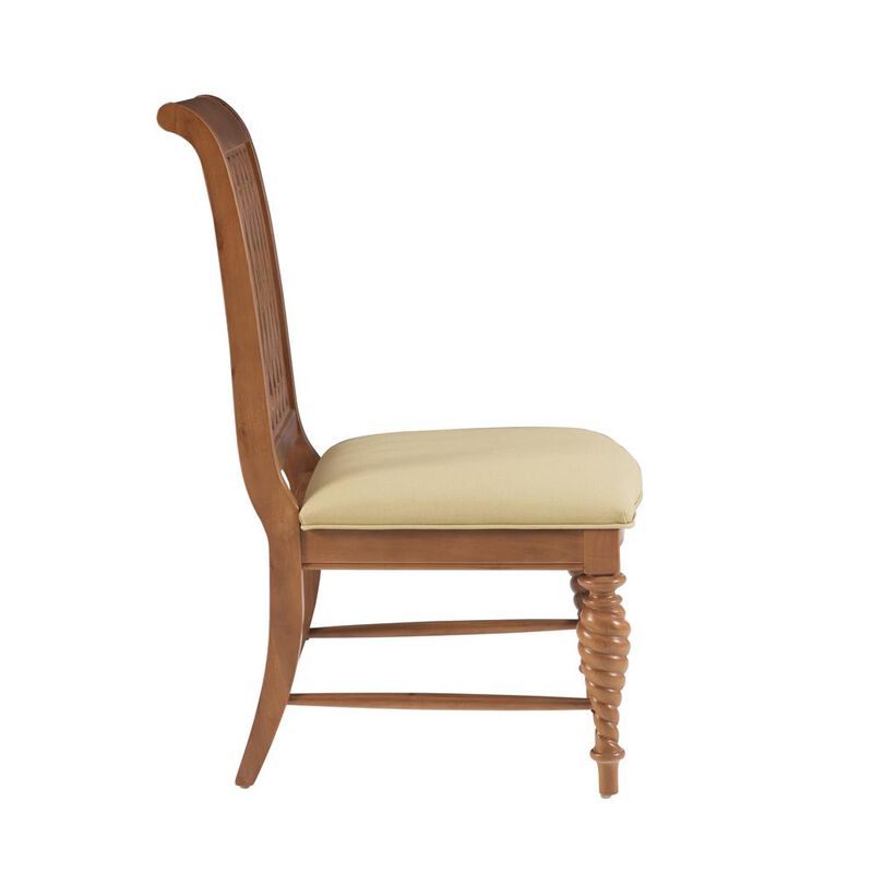 Linon Mercer Chair Natural Set Of 2