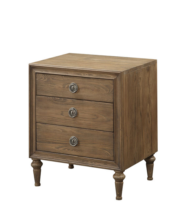 ACME Inverness (Parker) Nightstand, Reclaimed Oak
