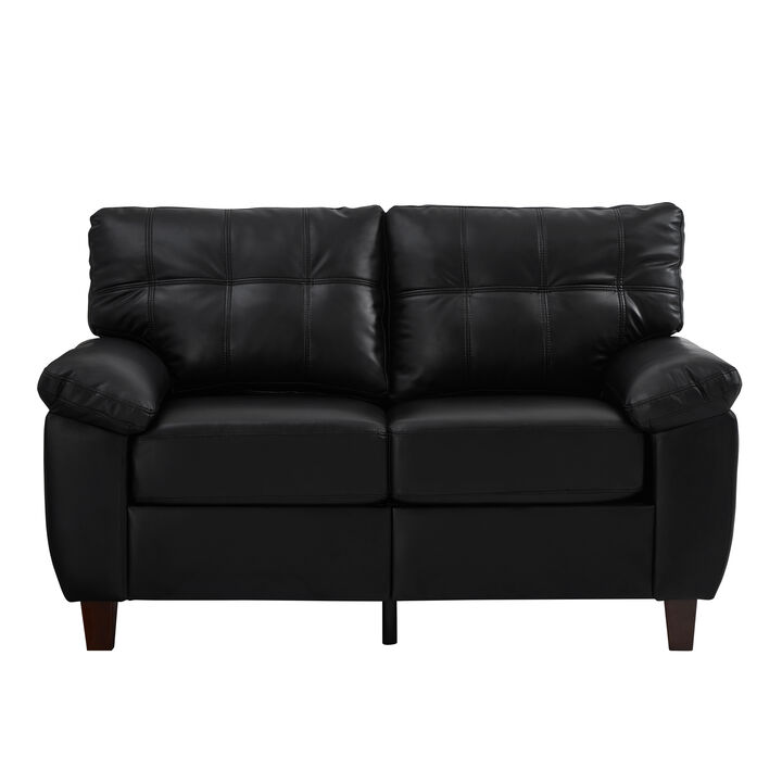 Mifnes PU Leather Loveseat