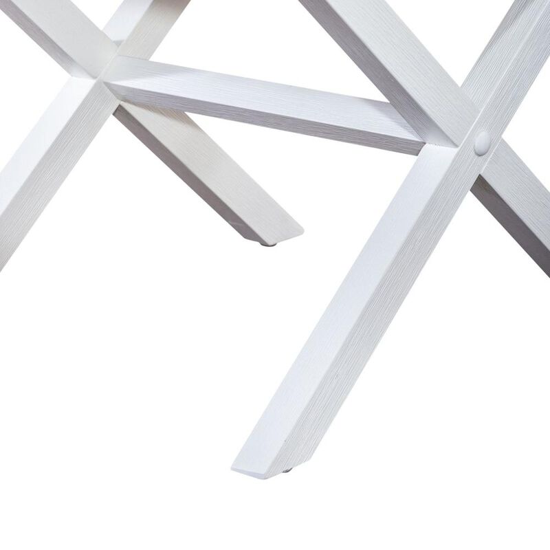 Liberty Furniture East End 1 Drawer Accent Table in Wirebrushed White image number 7