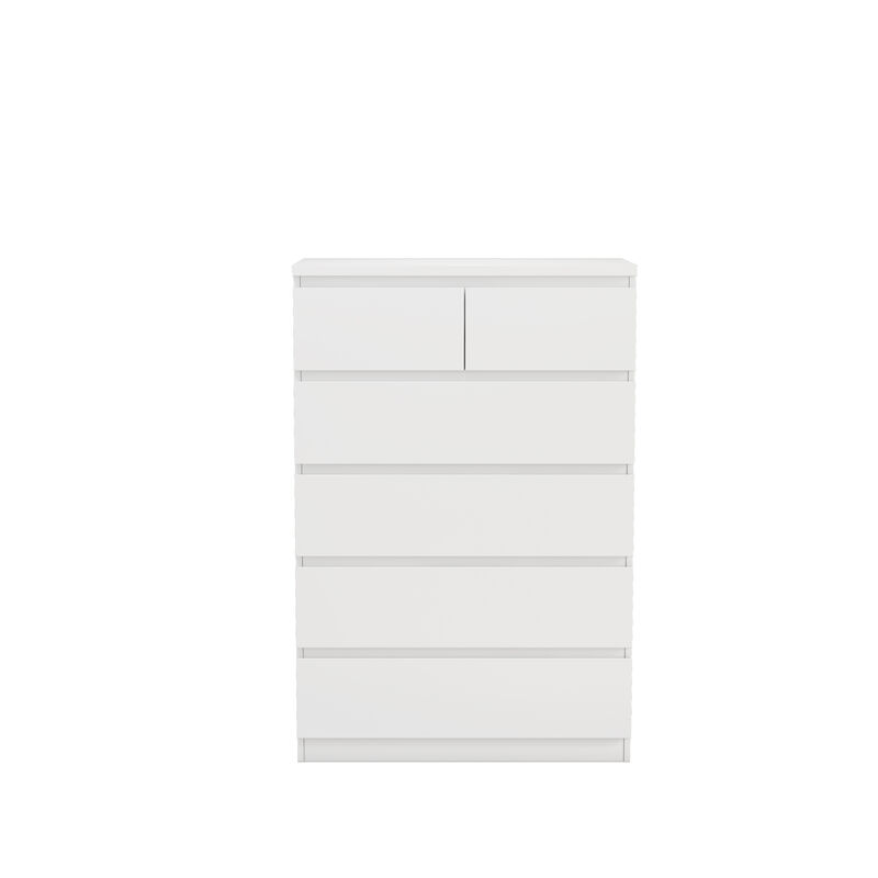Glalob 2+4 Drawer Dresser image number 4