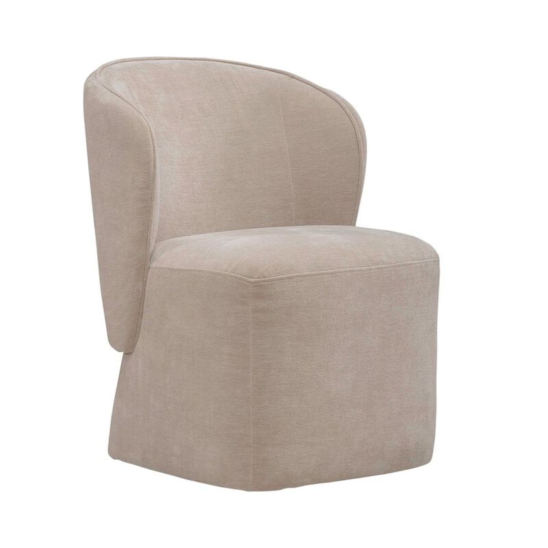 Liberty Furniture Accent Dining Chair with Castors - Rounded Arm - Wicker Upholstry image number 0
