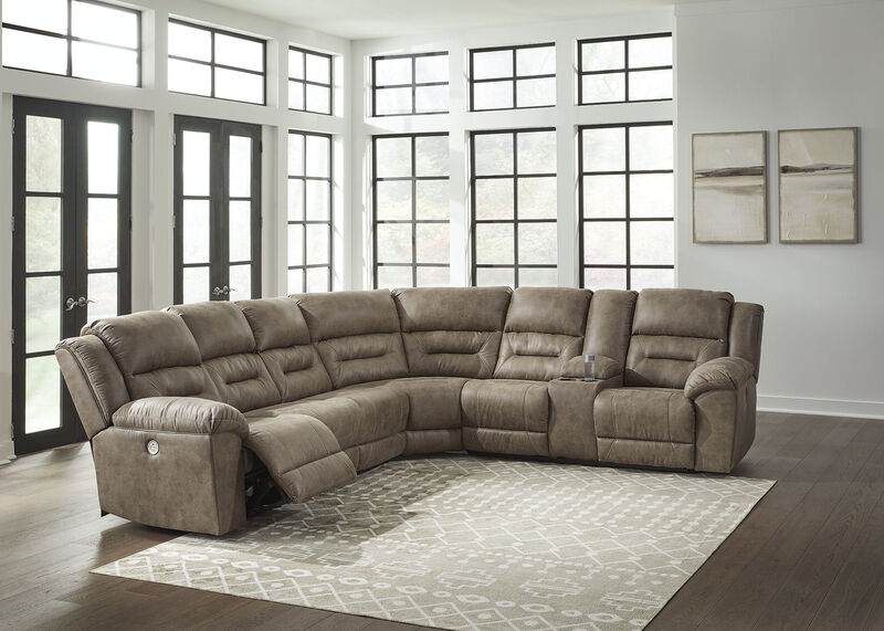 4PC Power Reclining Sectional