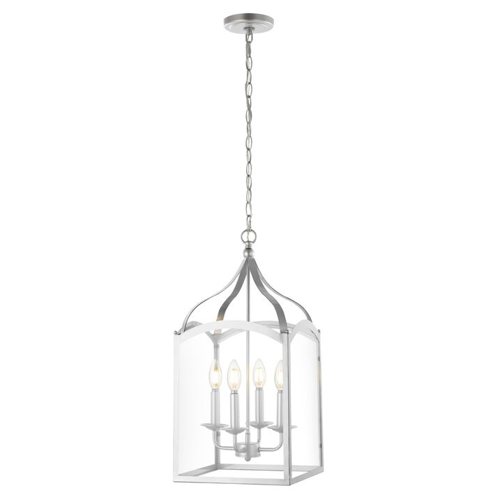 Ruth Traditional Classic Lantern Metal/Glass LED Pendant