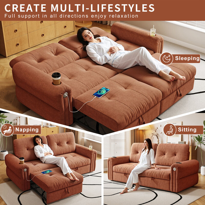 Frim Convertible sofa bed image number 2