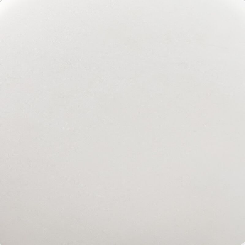 Meridian Furniture Beacon Cream Vegan Leather and Boucle Fabric Dining Chair, Set of 2