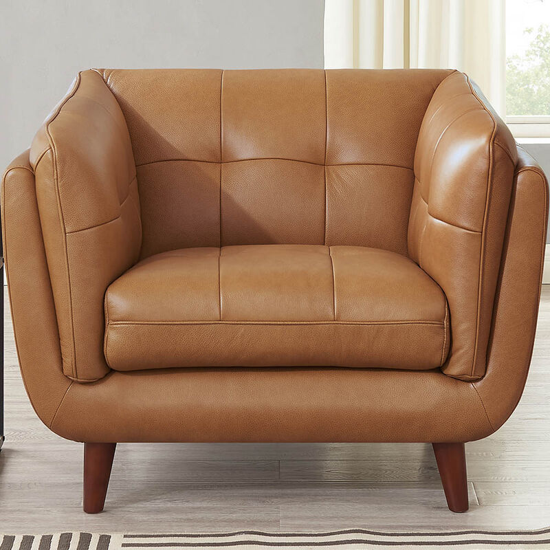 Solana Top Grain Leather Chair