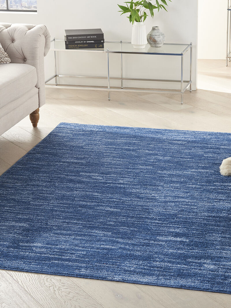 Nourison Essentials NRE01 Navy/Blue 6' x 9' Rug