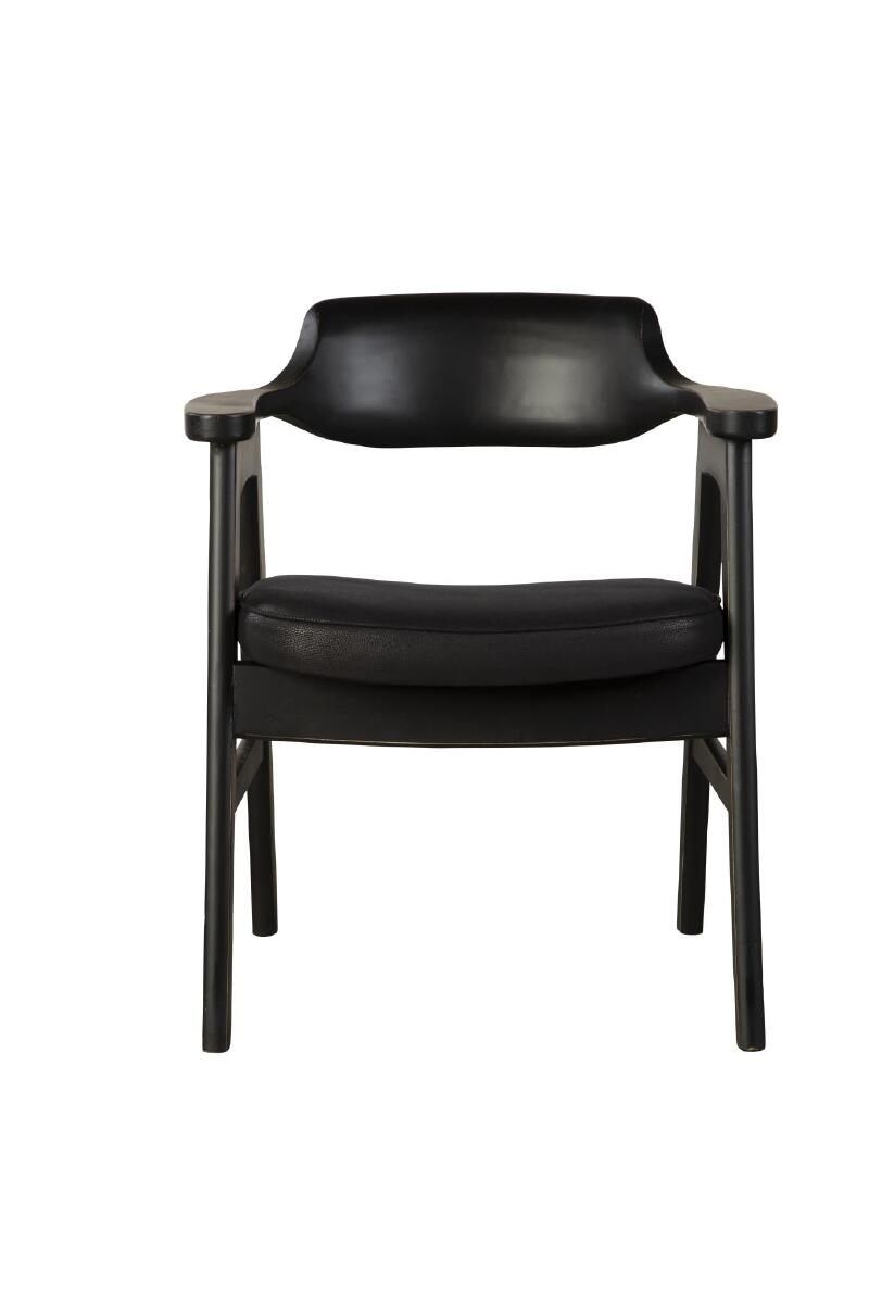 Wagner Black Arm Chair