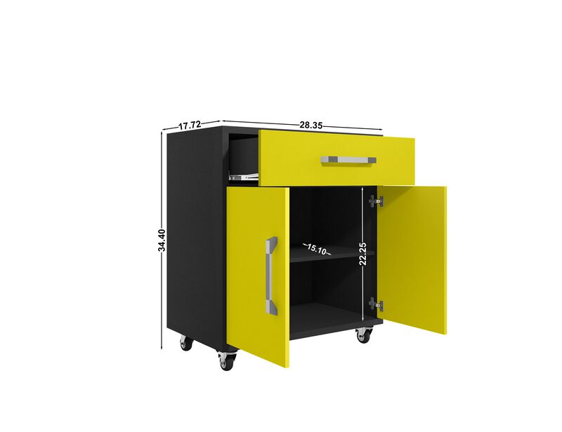 Eiffel Rolling Garage Cabinet