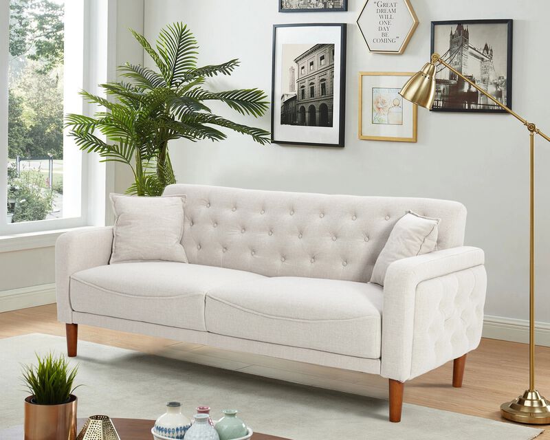 Olympia Bay, Inc. - Linen Sofa; Loveseat image number 3