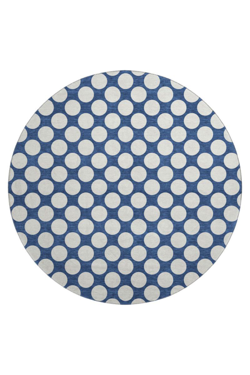 The Reserve TR13 Navy 8' Round Rug image number 0