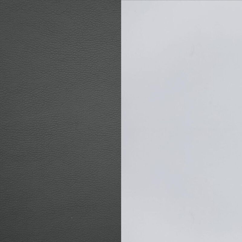 31 Inch Modern Bar Stool, Vegan Faux Leather, Backless, Chrome, Silver