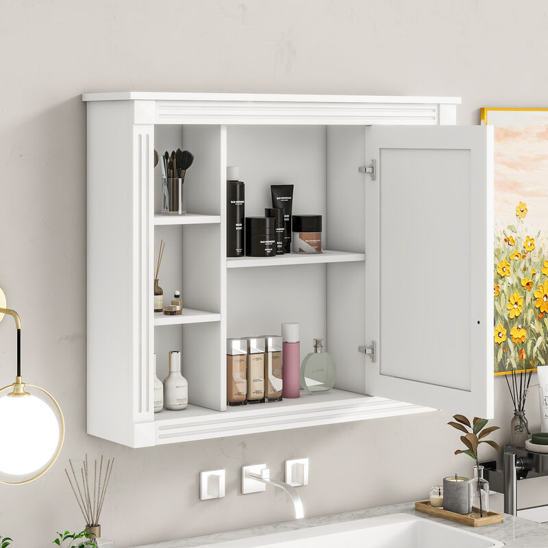 Merax Wall Mounted Bathroom Storage Cabinet