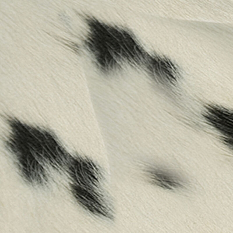 Set of 2 Cowhide Throw Pillow Covers for Sofa, Couch, or Living Room Decor