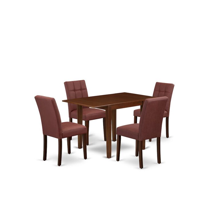 5 Piece Dining Room Table Set contain A Mid Century Modern Table