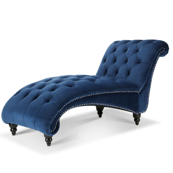 Streamdale Tufted Armless Chaise Lounge