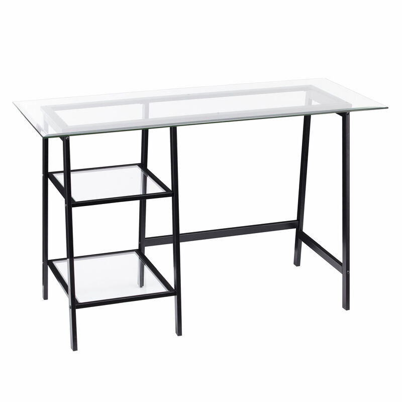 Designer Glass Writing Desk &ndash; Stylish & Functional Work Table