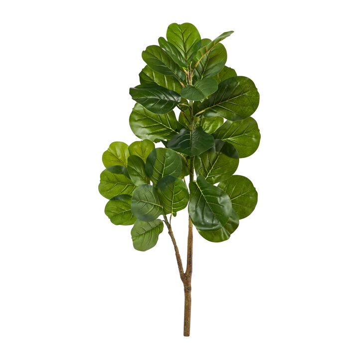 Hivvago 3.5 Feet Fiddle Leaf Fig Artificial Tree