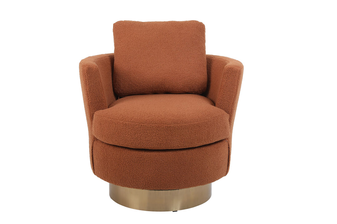 Streamdale Swivel Barrel Chair for Living Room or Bedroom
