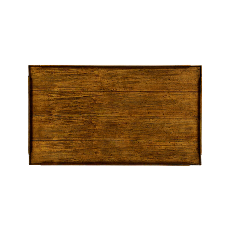 Country Walnut Cocktail Table